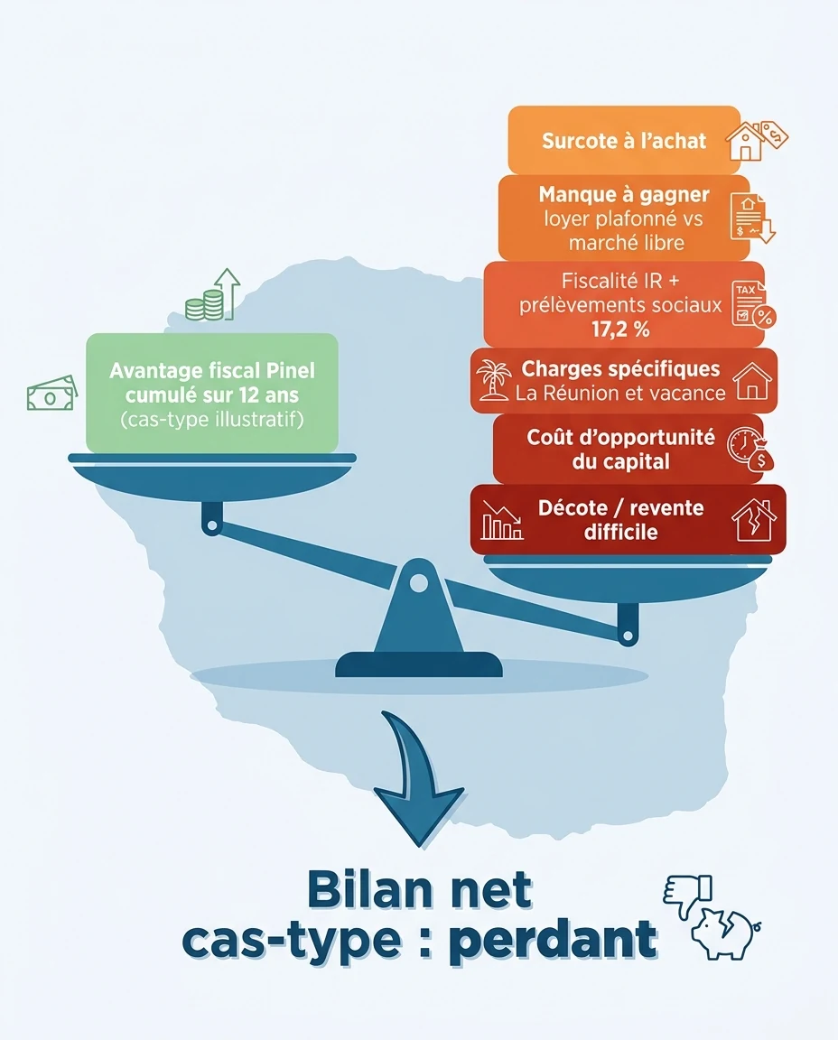 Infographie illustrant : Schéma pédagogique en français figurant une balance à deux plateaux, sans chiffres exacts hormis un libellé qualitatif. . Article Mouve